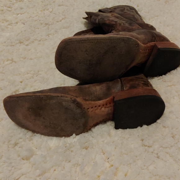 Men's size 9 Stetson cowboy boots - Picture 4 of 6